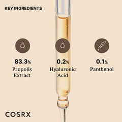 COSRX ampoule en la mano para mostrar tamaño y dosificación