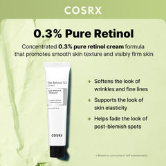 COSRX crema en la piel mostrando textura cremosa y fácil absorción