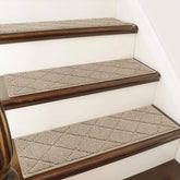 COSY HOMEER front packaging showing 15 beige stair treads for complete coverage