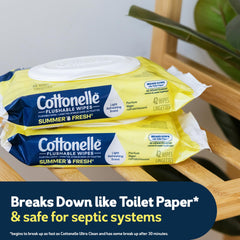 Cottonelle primer plano de la textura CleaningRipples que ayuda a levantar residuos