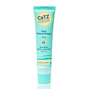 CoTZ front packaging showing tinted mineral sunscreen benefits