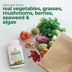 Country Farms mezcla de 32 superalimentos en polvo para beneficio antioxidante