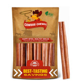 Cowdog Chews paquete frontal mostrando 10 unidades y beneficio sin olor