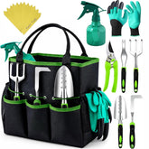 Craft911 vista frontal del set completo en color verde, organización eficiente