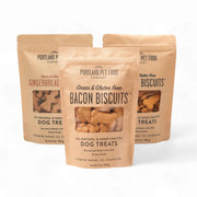CRAFTED BY HUMANS LOVED BY DOGS front packaging showing variety pack benefits