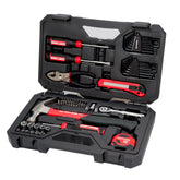 CRAFTSMAN open blow-mold case showing organized tool layout and easy portability
