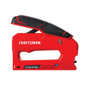 CRAFTSMAN vista frontal de la grapadora CMHT82643 con agarre cómodo y control