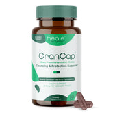 CranCap envase frontal visible mostrando 30 cápsulas y beneficio de dosificación diaria