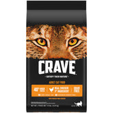 CRAVE bolsa frontal 10 lb mostrando el envase y la marca, ideal para alimentación completa