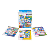 Crayola paquete frontal con tres blocs Nickelodeon práctico y sin desorden