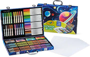 Crayola estuche frontal con diseño espacial y almacenamiento práctico