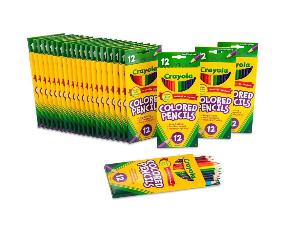 Crayola vista frontal del pack múltiple listo para aulas y ahorro