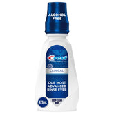 Crest Pro-Health Clinical frente del empaque mostrando marca y beneficio antiplaca