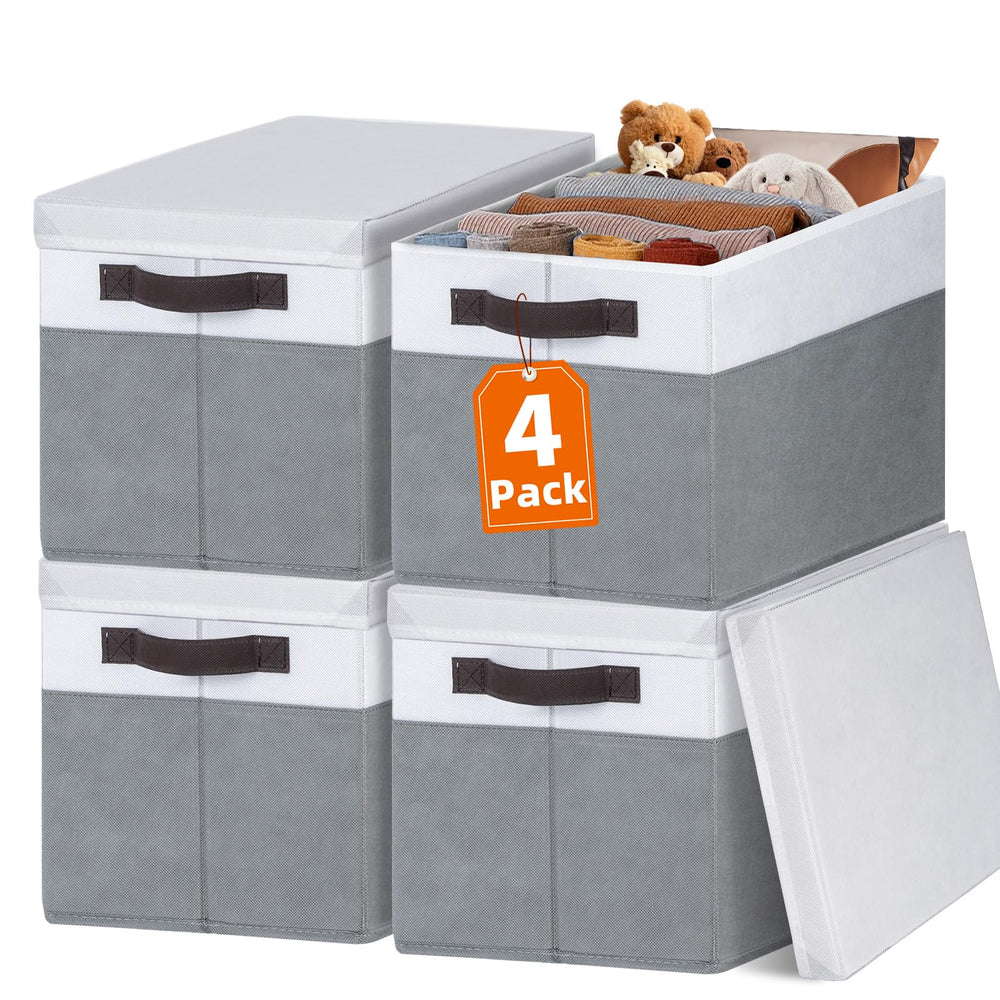 Criusia caja frontal con tapa mostrando organización rápida