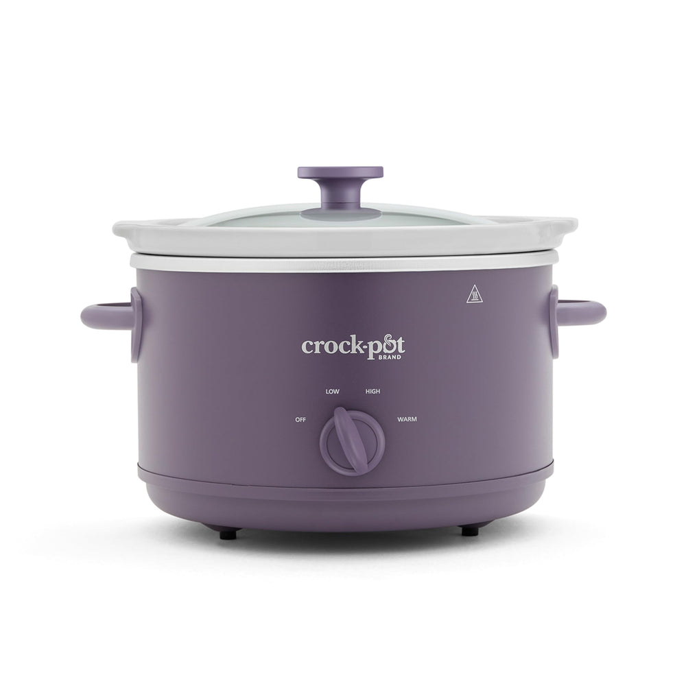 Crock-Pot front view showing Purple Potato color and compact design benefit