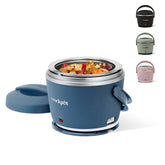 Crock-Pot vista frontal de la fiambrera portátil con diseño elegante y práctico