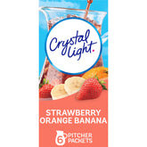 Crystal Light front canister showing flavor and package benefits