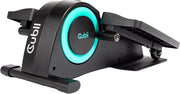 Cubii JR1 front view compact elliptical showing stable frame and pedals for convenient movement