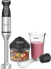 Cuisinart CSB-179 front view showing controls and stainless steel motor for powerful blending