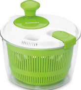 Cuisinart vista frontal del salad spinner, práctico y compacto