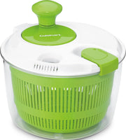 Cuisinart vista frontal del salad spinner, práctico y compacto