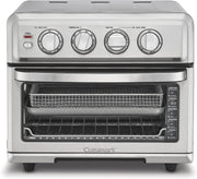 Cuisinart front view stainless steel showing controls and door for easy operation