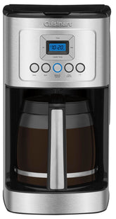 Cuisinart vista frontal en acero inoxidable, apariencia duradera y profesional