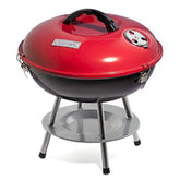 Cuisinart parrilla 14" frontal mostrando tamaño y diseño portátil