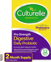 Culturelle front packaging showing product name and 12B CFU benefit