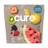 Cure Hydration pack front showing variety pack design and benefit