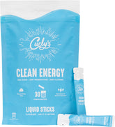 Curly's front packaging showing 30-stick box and benefits visible