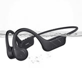 Auriculares CXK X17 frontal con caja y accesorios mostrando resistencia al agua