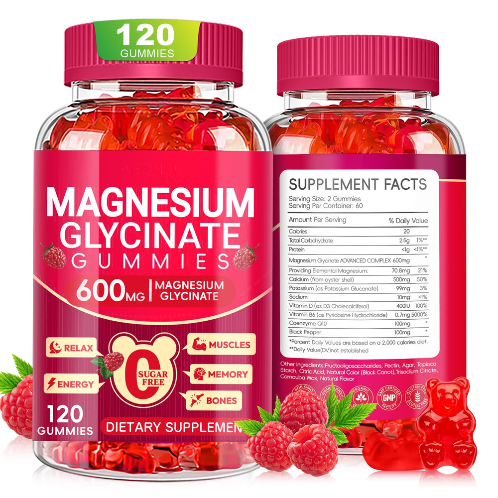 Cytona envase frontal de gomitas Magnesium Glycinate mostrando contenido y marca