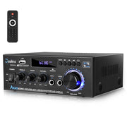 Daakro AK45 panel frontal con controles, mejora la gestión del audio