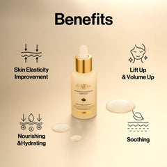 d'alba Piedmont ampolla en mano mostrando tamaño práctico de 30 ml