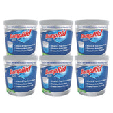 DampRid frontal del paquete de seis, absorbe humedad eficientemente