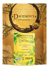 Davidson's vista frontal del empaque mostrando la bolsa de 16 oz y conservación