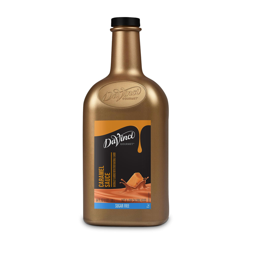 DaVinci Gourmet envase frontal 64 fl oz mostrando presentación profesional y rendimiento