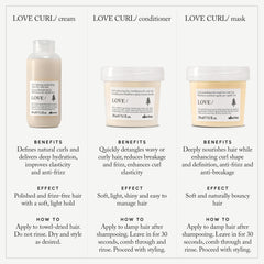 Davines aplicación del conditioner tras el lavado, rizos más manejables