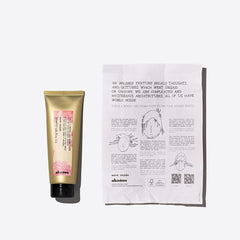 Davines paste texture close-up showing creamy consistency for easy spread and control
