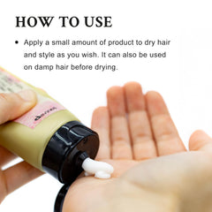 Davines styled short hair tousled look showing natural movement and medium hold benefit