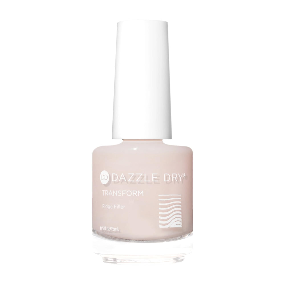 Dazzle Dry frente del frasco mostrando el acabado profesional