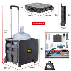dbest products detalle de ruedas resistentes para transporte sin esfuerzo