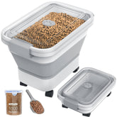 DDMOMMY container front packaging shows airtight design and capacity benefit