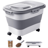 DDMOMMY front view with lid showing neat storage and quick access benefit