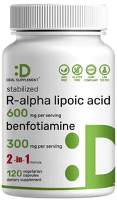DEAL SUPPLEMENT bottle front showing label and capsule count benefit clarity