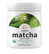 DEAL SUPPLEMENT front packaging showing 2 lb matcha pouch and branding benefit: clear product identity