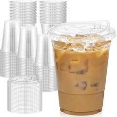 Dealusy vaso frontal 16 oz mostrando claridad y capacidad