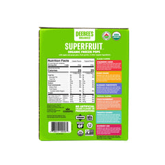 DeeBee's primer plano de textura de jugo y puré, aspecto natural