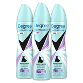 Degree envase frontal Black+White Pure Fresh mostrando diseño y protección 72 horas